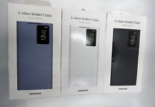 Usado, Auténtica funda billetera Samsung S-View solo para Samsung Galaxy S24 Ultra - colores segunda mano  Embacar hacia Argentina