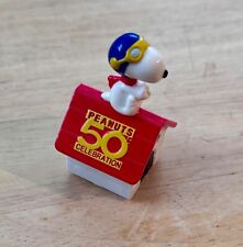 Vintage Raro Snoopy Peanuts 50ª Celebração Casa de Cachorro Voador! comprar usado  Enviando para Brazil