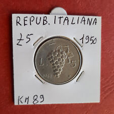 5 lire 1946 usato  Montesilvano