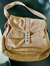 Suede slouch bag for sale  EPSOM