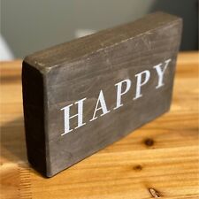 Happy wooden sign for sale  Mauldin