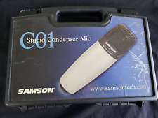 Usado, Microfone condensador de estúdio SAMSON C01 microfone de estúdio usado sem montagem comprar usado  Enviando para Brazil