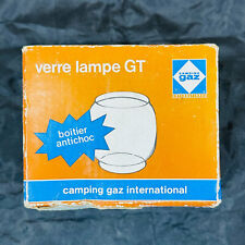 Globo de vidrio de colección GAZ Camping International Verre Lampe GT nuevo caja abierta segunda mano  Embacar hacia Argentina