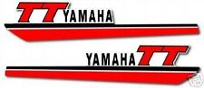 YAMAHA 1981 TT250 FUEL GAS TANK DECALS, used for sale  Shipping to South Africa