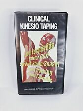 Usado, Clinical Kinesio Taping 1999 VHS NATABOC estudio en el hogar proveedor aprobado segunda mano  Embacar hacia Argentina