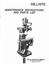 Maintenance instructions parts for sale  Addison