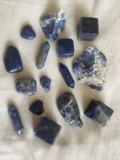 Blue crystals raw for sale  TORQUAY