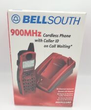 Teléfono inalámbrico Bell South 900MHZ con identificador de llamadas mh9111rd nuevo de lote antiguo segunda mano  Embacar hacia Argentina