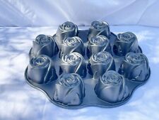 VINTAGE NORDIC WARE SWEETHEART ROSES BAKING MOLD TIN for sale  Shipping to South Africa