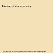 Principles microeconomics mate gebraucht kaufen  Trebbin