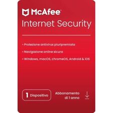 Mcafee internet security usato  Italia