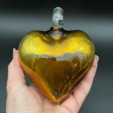 Hand blown heart for sale  Gilbert