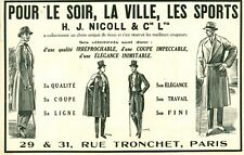 Publicité ancienne mode d'occasion  France