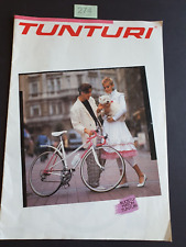 Tunturi bicycle brochure for sale  UK