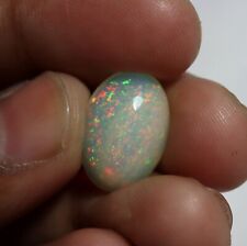 7.4 Cts 17.4x12.3x7.4 MM Natural AAA Multi Pin Fire Ethiopian Opal Oval Cabochon for sale  Shipping to South Africa