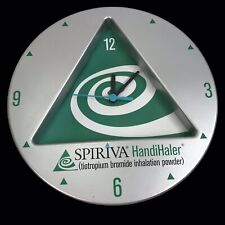 Reloj de pared Spiriva Handihaler representante de medicamentos compañía publicidad de medicina mod geo segunda mano  Embacar hacia Argentina