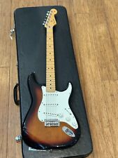 FENDER STRATOCASTER PLAYER STRAT MN 3TS 6 STRING ELECTRIC GUITAR WITH CASE for sale  Shipping to South Africa