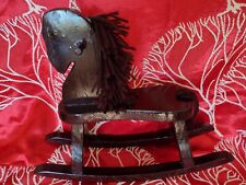wooden rocking horse handmade for sale  KILGETTY