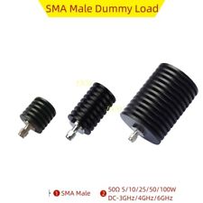 Usado, Lote de resistor de carga fictício coaxial SMA macho 5/10/25/50/100W 50Ω DC-3GHz/4GHz/6GHz comprar usado  Enviando para Brazil