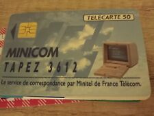 Carte telephonique minicom d'occasion  La Ciotat