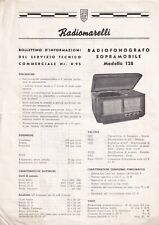 Radiofonografo modello 128 usato  Sezzadio