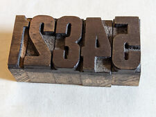 wooden type for sale  SHEFFIELD