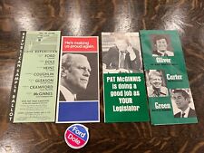 Vintage 1976 Lot Ephemera PA Political Campaign Brochures R Sample Ballot Ford for sale  Shipping to South Africa