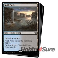 Fetid Pools X4 M/NM Magic MTG Outlaws Of Thunder Junction: Commander for sale  Shipping to South Africa