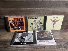 Lote de 5 CDs do NIRVANA, inclui álbum de estreia "Bleach". Ver descrição comprar usado  Enviando para Brazil