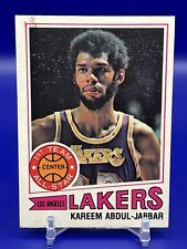 1977 topps kareem for sale  Ann Arbor