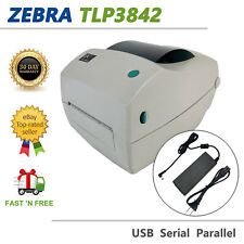 Impressora de Código de Barras de Transferência Térmica Zebra TLP3842 300Dpi USB 3842-10300-0001 comprar usado  Enviando para Brazil