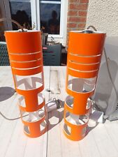 Plafonnier suspension orange d'occasion  Caen