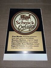 Vintage schrock deluxe for sale  Mackinaw