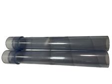 Used, 2 +GF+ Harvel Clear Plastic 3" Diameter 2’ Schedule 40 NSF-61 PVC Pipe USA Made for sale  Shipping to South Africa