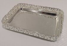 Silver rectangular chrome for sale  READING