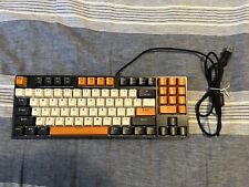 Havit Mechanical Gaming Keyboard KB487L PBT Keycaps Orange Black White for sale  Shipping to South Africa