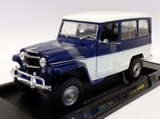Lucky Diecast 1/18 Scale 92858 - 1955 Willy's Jeep Station Wagon - Blue/White segunda mano  Embacar hacia Argentina