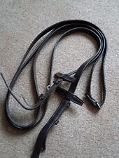 Brown leather reins for sale  BARNSLEY