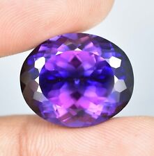 28.90 Ct Natural Faceted Bi-Color Blue Purple Taaffeite CushionCut GIT Certified for sale  Shipping to South Africa