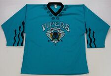 Used, Rare VTG St. Louis Vipers Snake #77 CCC Mesh Roller Hockey Jersey 90s Teal SZ XL for sale  Saint Louis