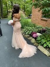Sherri Hill Pink Size 00 Mermaid Style Strapless Prom dress for sale  Shipping to South Africa