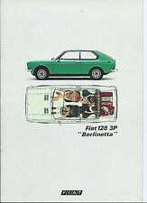 Fiat 128 brochure for sale  STAFFORD
