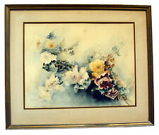 Large antique watercolor for sale  Turtletown