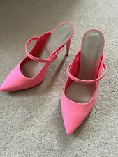 Pink mules size for sale  UCKFIELD