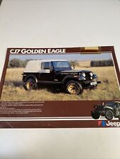 Jeep cj7 golden for sale  NEWCASTLE UPON TYNE
