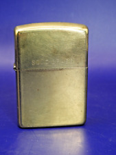 Vintage zippo solid for sale  Shipping to Ireland