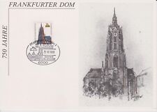 Folder specjalny Niemcy, 750 lat katedry frankfurckiej na sprzedaż  Wysyłka do Poland