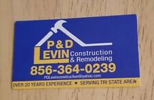 Levin construction remodeling for sale  Moorestown