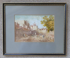 Antique oil canvas for sale  WIGTON