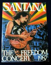 SANTANA Freedom Concert Tour Program Carlos Santana, Buddy Miles - 20 páginas. Estado perfeito comprar usado  Enviando para Brazil
